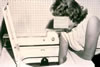 53. Fig. 4. Oscillating washing machines (here a Kenmore) were used in absence of whirlpools at the hospitals and homes before 1960.