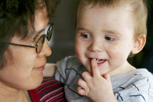 mom & boy